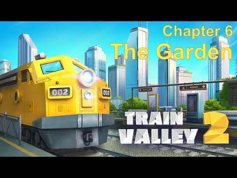 Train Valley 2 (PC) | Main Game: Level 6 - The Garden | 5 Stars | No Commentary