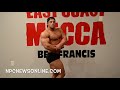 IFBB Classic Physique Pro Arash Rahbar Posing Practice 5 1/2 Weeks Out From The Mr.Olympia