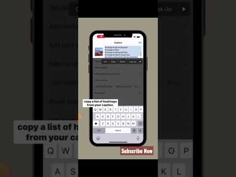 New Instagram hack🔥😍Add list of hashtag by one click #newinstagramtrendingstatus