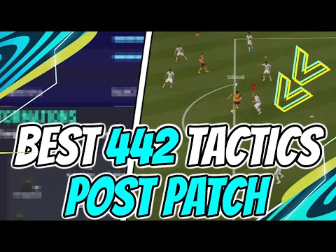 FIFA 21 *NEW* MOST META 442 FORMATION CUSTOM TACTICS & PLAYER INSTRUCTIONS | POST PATCH | FUT 21!!