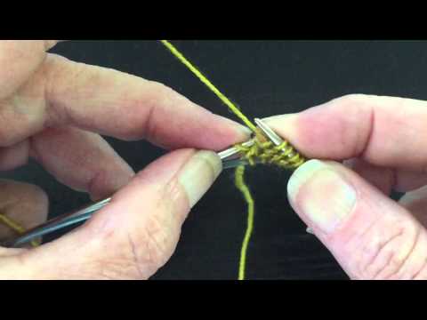 How to Knit Toe Up Make One (M1) Increases