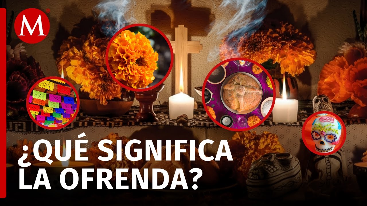 Elementos del altar de Día de Muertos y sus significados