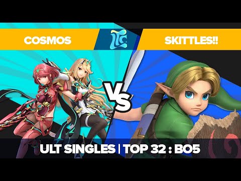 Cosmos vs Skittles!! - Ultimate Singles Top 32: LR2 - Low Tide City | Pyra/Mythra vs Young Link