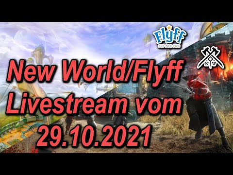 🔴Live Aufzeichnung 582 - New World/Flyff Livestream vom 29.10.2021/Level 27 und ZOMBIES🔴