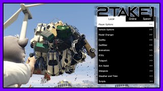 2TAKE1 (VIP) MOD MENU GTAV | Full Showcase + Lua Showcase