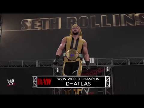 3. WZW Raw Is War [ Year 01 Ep. 3 : Four Enemies + Fully Loaded MC ] Highlights (WWE 2K16 Universe)