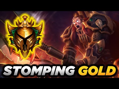 CRUSHING GOLD - Unranked to Diamond - How to get HIGH ELO as DARIUS - #4