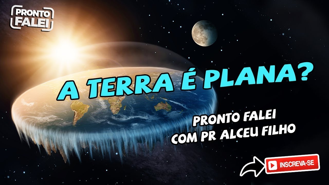 Pronto Falei - A terra é plana? O que a bíblia diz sobre o assunto? | Pr. Alceu Filho