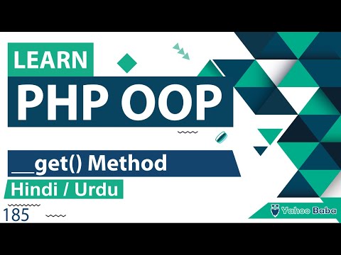 PHP OOP Get Method Tutorial in Hindi Urdu