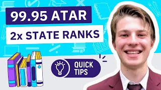 How Jack Achieved a Perfect ATAR (99.95) & State Ranks in Maths & Chemistry