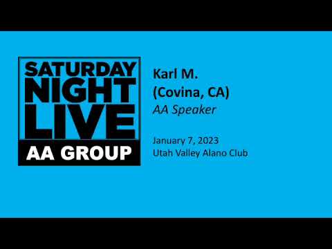 Karl M Saturday Night Live AA Speaker
