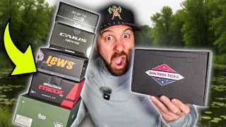 NEW Budget Baitcasting Reels, Lures And Dark Horse Tackle UNBOXING!