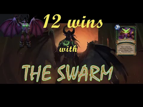 12 wins Heroic duels with SWARM DEMON HUNTER  the never ending ARMY! (deck code in description)