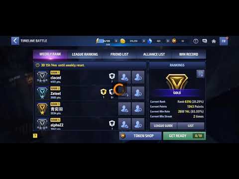 Mff T2 odin vs T3 jean grey & thanos