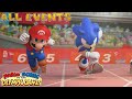 Mario amp Sonic At The Olympic Games wii 4k All Events