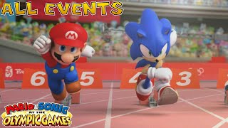 Mario & Sonic at the Olympic Games (Wii) [4K] - All Events