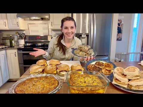 What to Do With EXTRA Eggs | Freezer Breakfast Meal Prep (Easy & Frugal!)