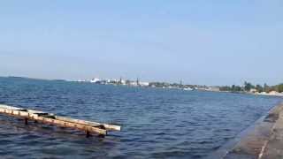 preview picture of video 'Евпатория - Утро в порту Евпатории.'