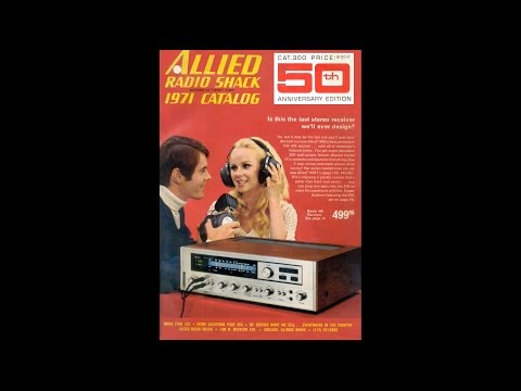 1971 Allied Radio Shack Catalog #300