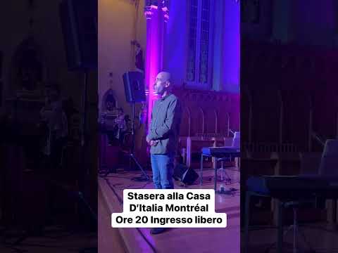 Fischio La Musica Della Mia Vita - Tommaso Novi - MDC Eglise STC Joseph, Montreal, Canada. (2023)