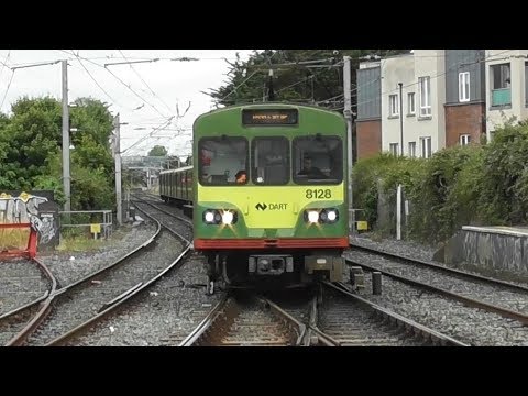 Irish Rail 8100 Class Dart Train 8128 - Howth Junction Station, Dublin
