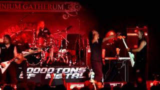 Omnium Gatherum - Chameleon skin live @ 70000 tons of metal 2017