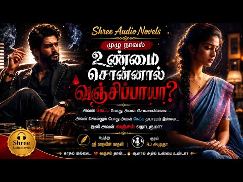 உண்மை சொன்னால் வஞ்சிப்பாயா? Antihero முழு நாவல் | Shree Audio Novels | RJ Amutha | Tamil Audio Novel