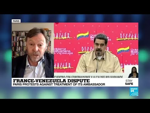 France protests against treatment of ambassador to Venezuela, left without water or electricity