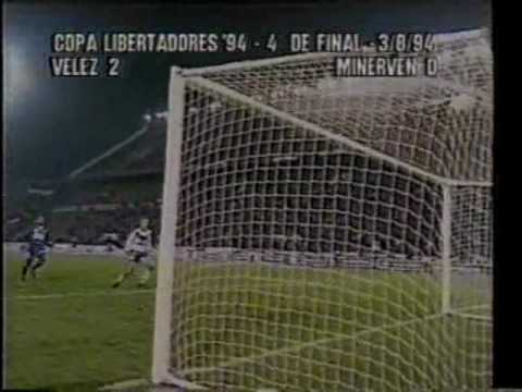 Copa Libertadores 1994 - 4° de Final - Vélez 2 - Minervén 0