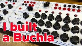 Video thumbnail for LA 67 Mort’s Barge | DIY Buchla 100 series replica by Tom Churchill