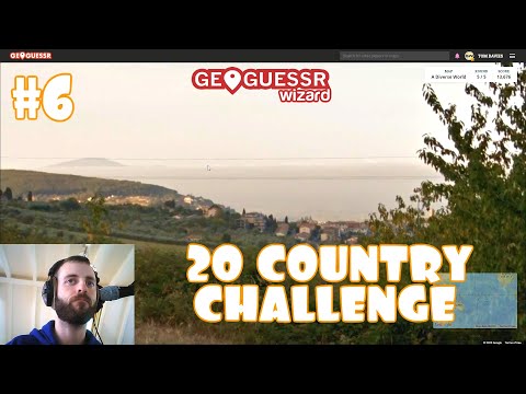 Geoguessr - 20 Country Challenge - Attempt #6