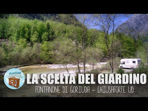 La scelta del giardino - Fontanone di Goriuda a Chiusaforte UD