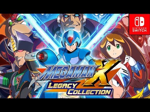 Mega Man X Legacy Collection 1 PREVIEW X-X4 (Nintendo Switch)
