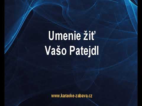 Umenie žit - Vašo Patejdl Karaoke tip