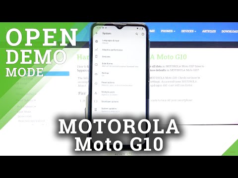 How to Enable Demo Mode in MOTOROLA Moto G10 – Enter & Apply Floor Mode
