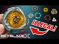 ILLEGAL Free Spin Scorpio Spear ️ Insane OP Silver Custom Beyblade X Illegal Combo How To Battle
