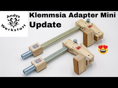 Neuheit / Update - Klemmsia Adapter Basic Mini für die Werkbank