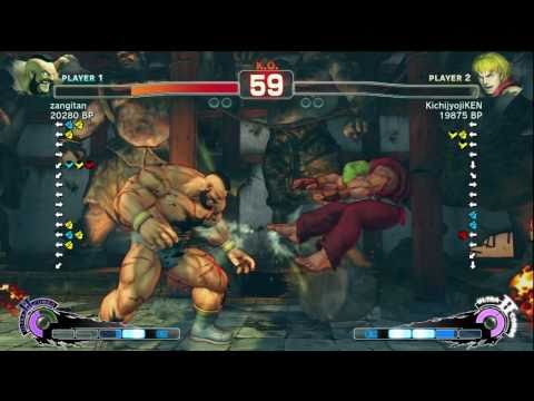 Zangitan [Zangief] vs KichijyojiKEN [Ken] SSF4 Japanese Online Ranked Matches - TRUE-HD