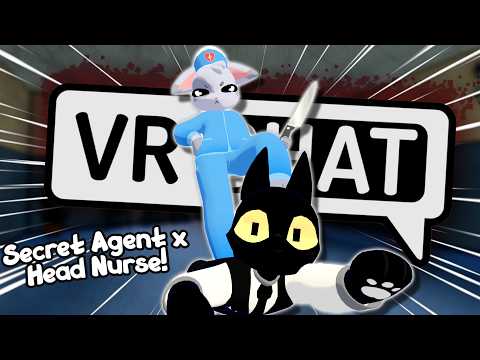 Head Nurse Loves Secret Agent In VRChat! - VRChat Funny Moments (Animal Hospital Anomaly)