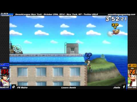 SmashLeague NY - Jtails vs FS Nairo - Smash 3DS