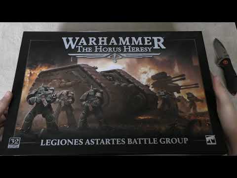 Legiones Astartes Battle Group - Warhammer The Horus Heresy - Unboxing