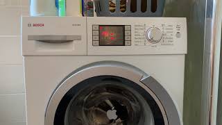 How to open the door of Bosch Avantixx washing machine