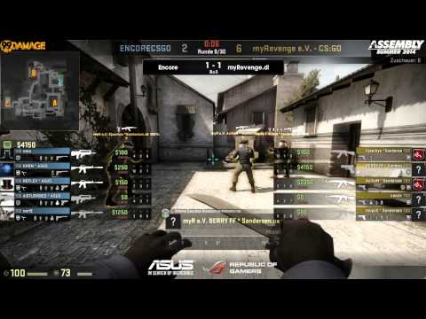 ASUS ROG Summer 2014 - Finale myRevenge vs. ENCORE (de_inferno) Map 3