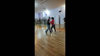 Laura y Diego clase en Vigo 26/11/19
