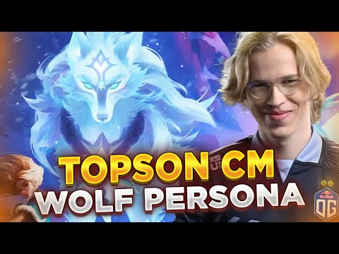 TOPSON First Time New Crystal Maiden Persona Pro Gameplay Dota 2
