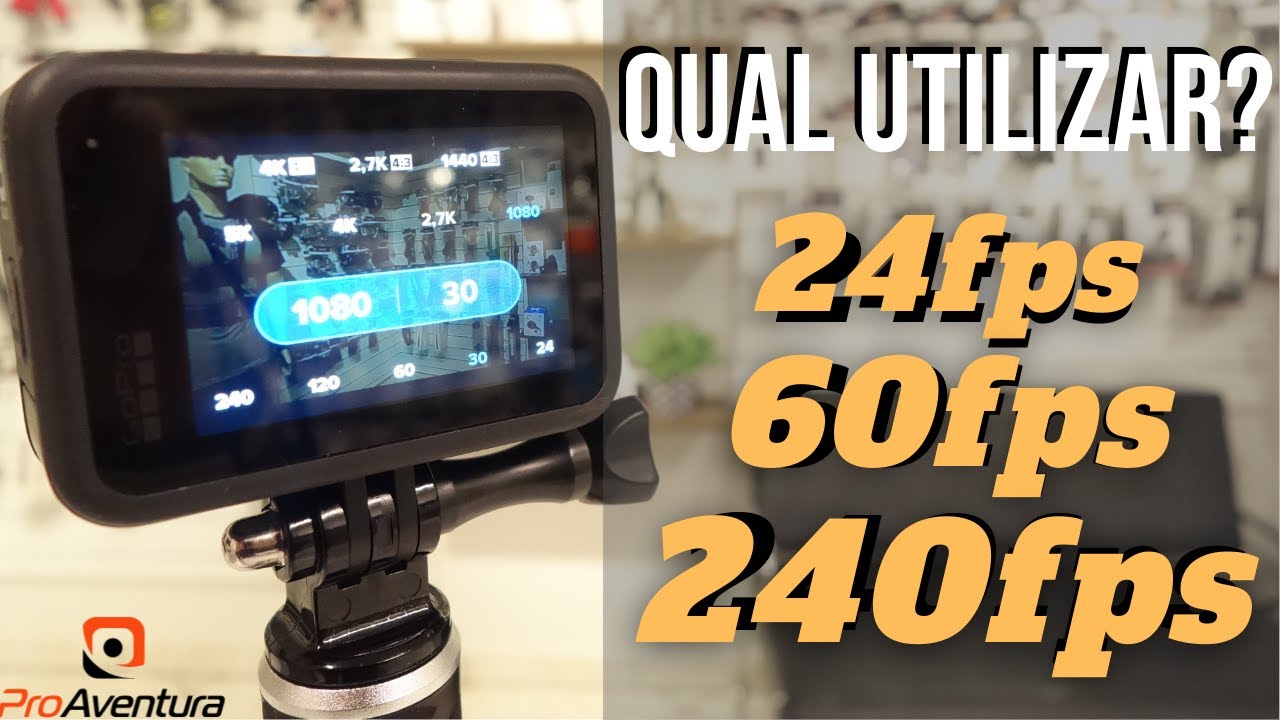 Qual FPS utilizar em seus vídeos?! 24|60|240?