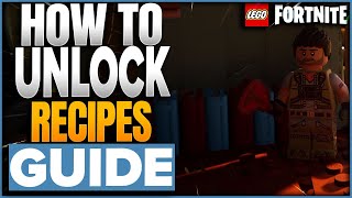 How To Unlock More Recipes In LEGO Fortnite