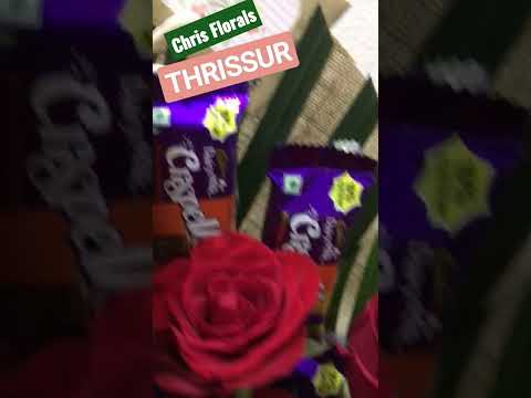 ROSE & CHOCOLATE BOUQUETS/BRIDAL BOUQUET. Delivery Available. Instagram @chrisfloralsbyleni.in