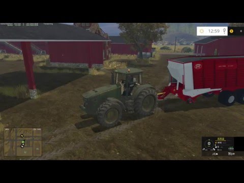 Farming simulator 15- Multiplayer American outback V2 with RubbersideDown