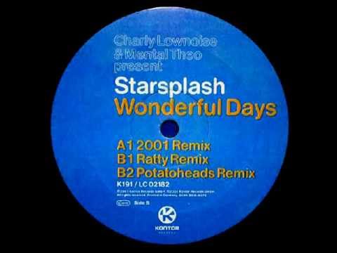 Charly Lownoise & Mental Theo Present Starsplash - Wonderful Days (2001 Remix) [Kontor Records 2001]